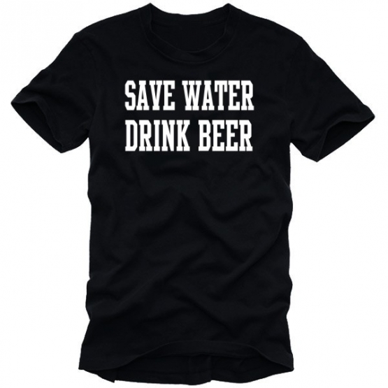 SAVE WATER - DRINK BEER T-SHIRT