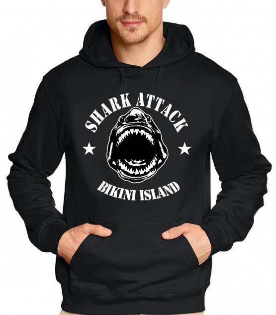 SHARK ATTACK BIKINI ISLAND HOODIE