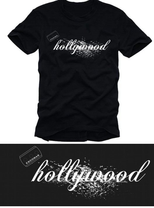Hollywood cocaine tshirt S M L XL XXL XXXL