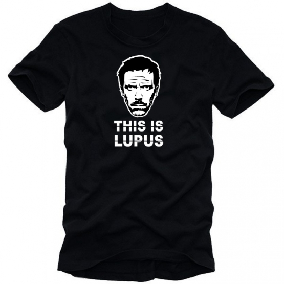 THIS IS LUPUS T-SHIRT DR.HOUSE