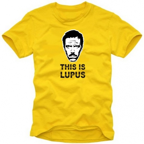 THIS IS LUPUS T-SHIRT DR.HOUSE