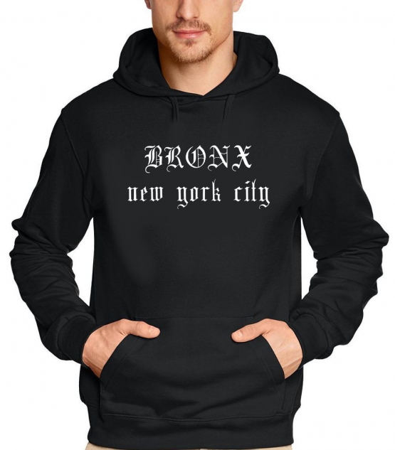 BRONXXX T-Shirt new york city HOODIE Bronxxx Sweatshirt  Kapuzze