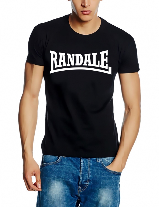 Randale tshirt schwarz/weiss