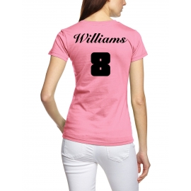 WILLIAMS NR.8 - T-SHIRT GIRLY -