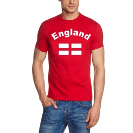 ENGLAND Fußball T-Shirt rot S M L XL XXL