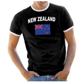 NEW ZEALAND NEUSEELAND T-SHIRT WM RINGER