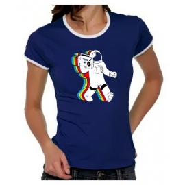Funky moon man - Astronaut - T-shirt girly Ringer