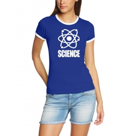 SCIENCE -  Girly RINGER T-SHIRT S M L XL