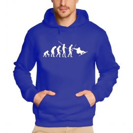 Snowboard Evolution Sweatshirt mit Kapuze Hoodie