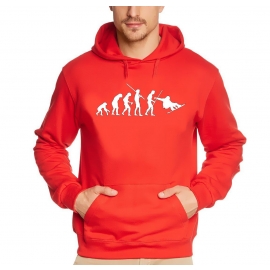 Snowboard Evolution Sweatshirt mit Kapuze Hoodie