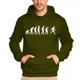 Nordic Walking Evolution Hoodie Sweatshirt