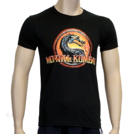 Mortal Kombat LOGO T-Shirt Dragon S M L XL