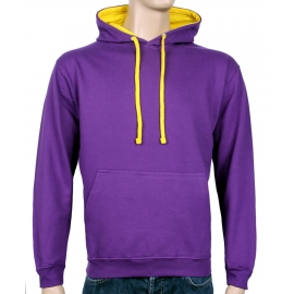 Sweatshirt mit Kapuze -  diverse Farben Gr.S M L XL
