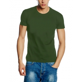 Herren T-shirt weiss  S M L XL XXL weisses uni Herren T-Shirt +