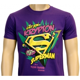 SUPERMAN - LAST SON OF KRYPTON - VIOLETT - T-shirt -