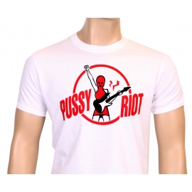 PUSSY RIOT -  T-Shirt White S M L XL