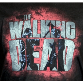 THE WALKING DEAD - T-Shirt - NEU Schwarz - Rot S M L XL XXL
