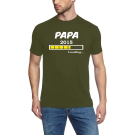 PAPA 2015 T-Shirt div. Farben S M L XL 2XL 3XL 4XL 5XL