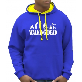 Walking dead - Zombie evolution - Hoodie Sweatshirt mit Kapuze H