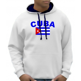CUBA FLAGGE KUBA Hoodie Sweatshirt mit Kapuze Hoodie Sweater S M