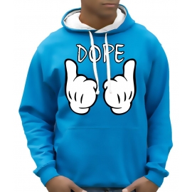 DOPE cartoon hands Hoodie Sweatshirt mit Kapuze Hoodie Sweater S