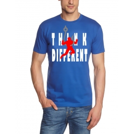 Anglershirt Think Different - Angler am Haken T-Shirt  S M L XL 