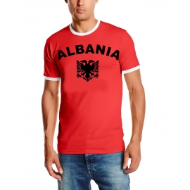 EM 2016 Albanien T-SHIRT mit Deinem NAMEN + NUMMER ! Fußball Tri