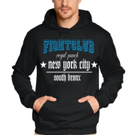 NEW YORK CITY T-Shirt FIGHTCLUB royal punch NYC Shirt south bron