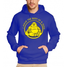 I have the Body of a god Kapuzen Sweatshirt Buddha