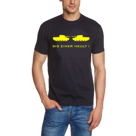 Bis einer heult T-Shirt dunkelblau